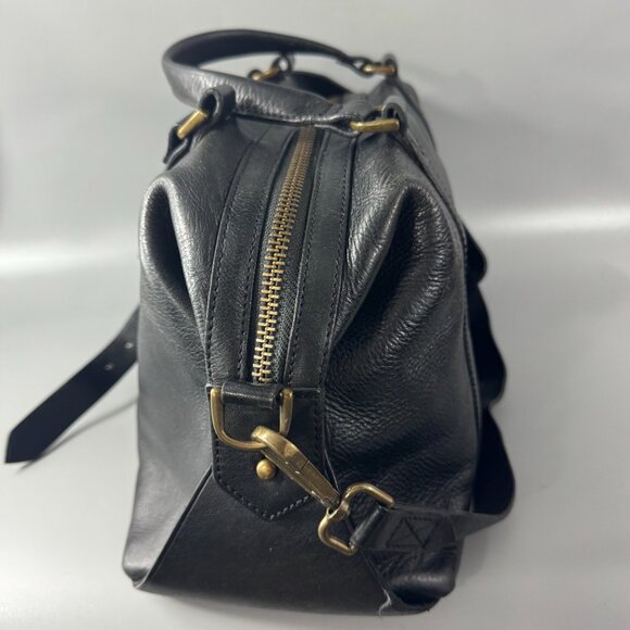 Madewell The Glasgow Satchel in Black - Picture 11 of 16